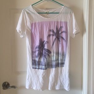Sunday for JCrew Palm Tree tee